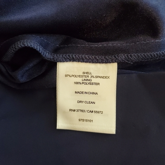 NEW Laundry by Shelli Segal Off Shoulder Blue Dress - Picture 5 of 5